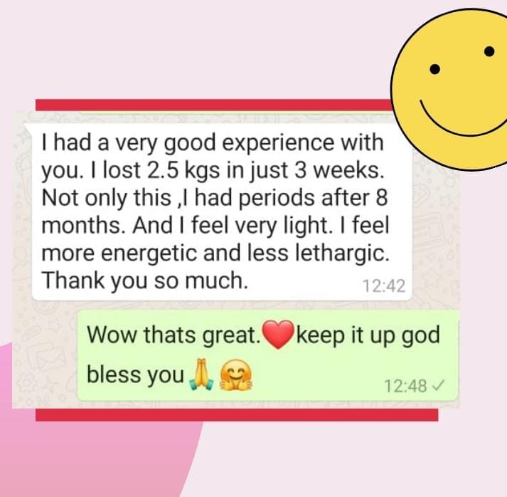 11 KGS LIGHTER IN 2 MONTHS